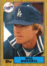 1987 Topps Baseball Cards      116     Bill Russell